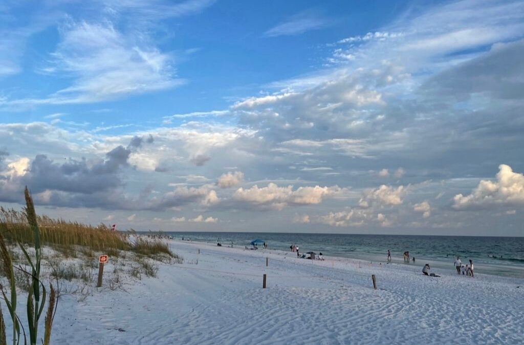 Henderson Beach Park is a Destin beach with stunning views and one of the best things to do in Destin Florida