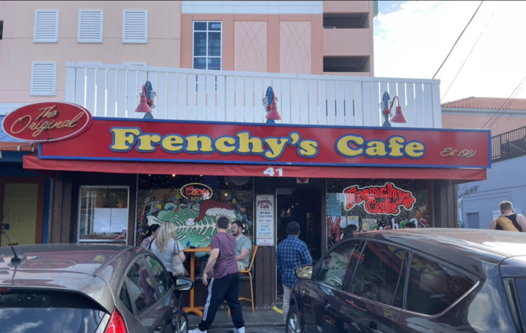 Frenchy's Cafe downtown Clearwater Beach