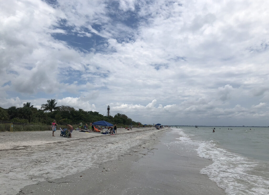 Lighthouse Beach Park in Sanibel is one of the best beaches on Florida's Gulf Coast