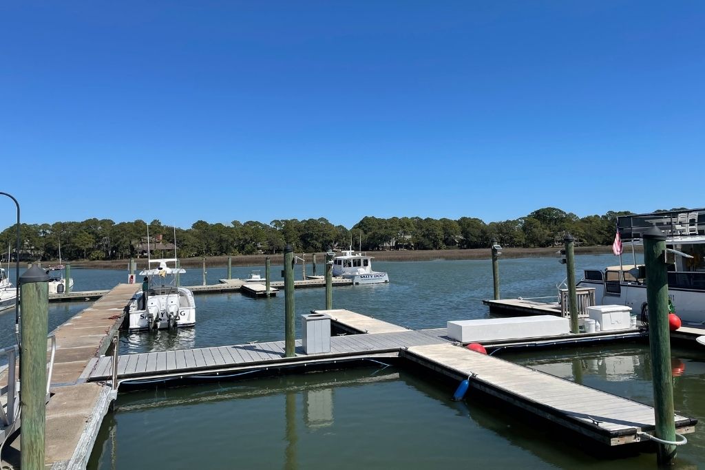 The Salty Dog cafe is one of the best waterfront restaurants in Hilton Head