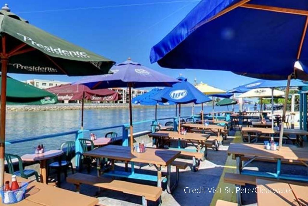 Woody's in St Pete Beach is a casual waterfront restaurant 