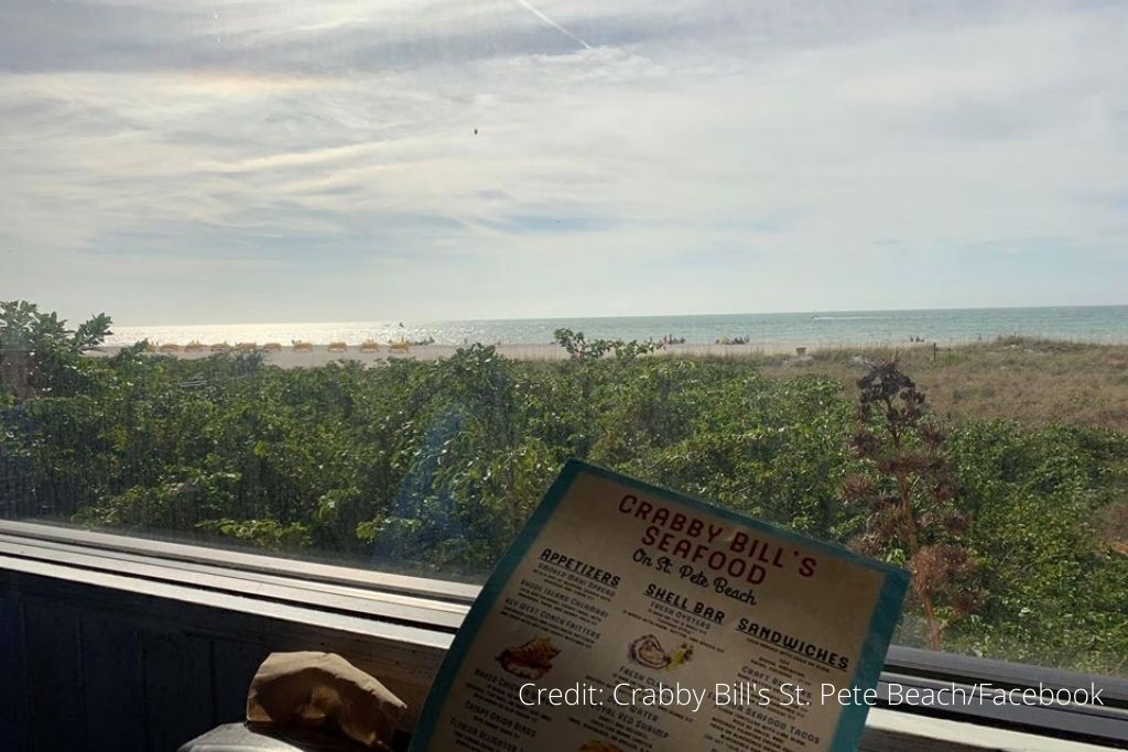 Crabby Bill's is a well known waterfront spot with locations in St Pete Beach and Indian Rocks Beach