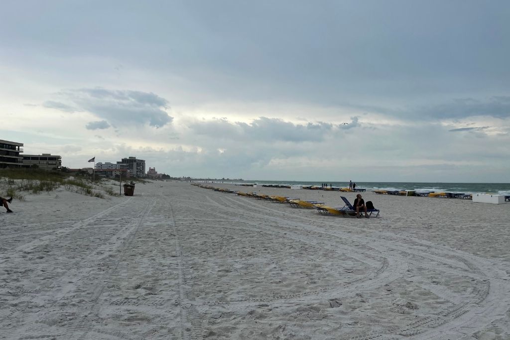 St Pete Beach is a great place to hang out and just across the street from great restaurants 