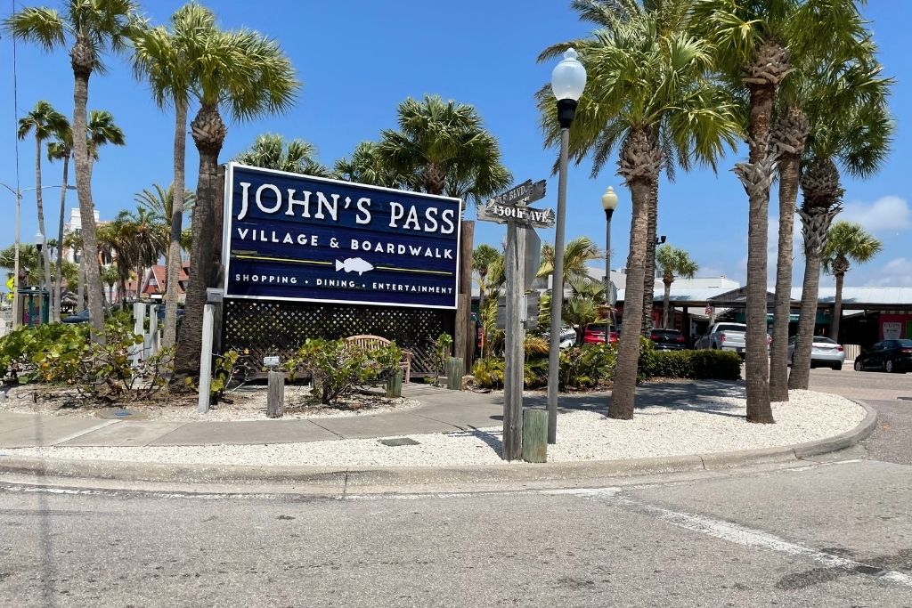 John's Pass Village is in Madeira Beach and full of shops and restaurants