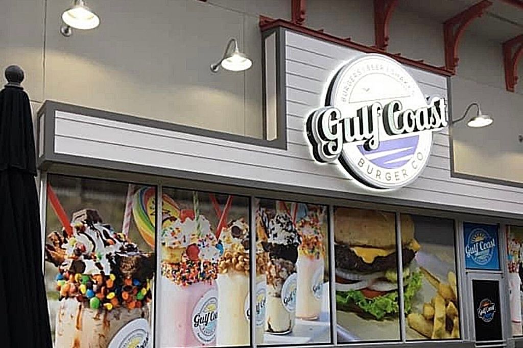 Gulf Coast Burger Company is located at Destin Commons and home of the category shakes.  Destin Commons has some of the best restaurants in Destin FL!