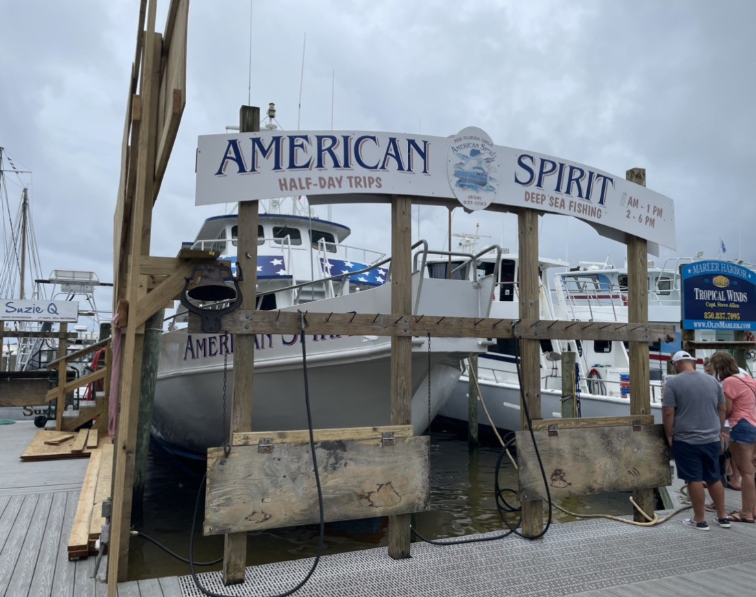Destin is known as the World's Luckiest Fishing Village and there are several companies that you can do a deep sea fishing trip with!