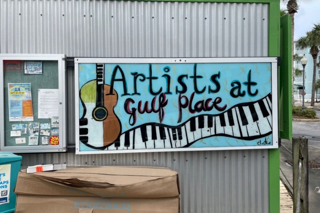 Come to the Artists At Gulf Place to check out the different art galleries!