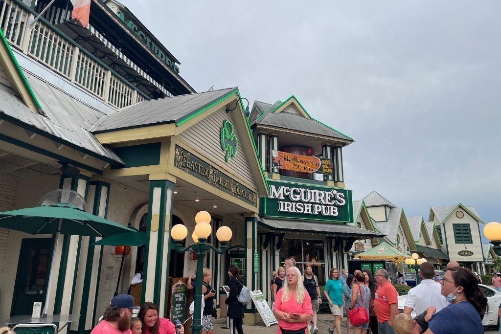 McGuire's Irish Pub is one of the most lively restaurants in Destin, FL and has great pizza, too!