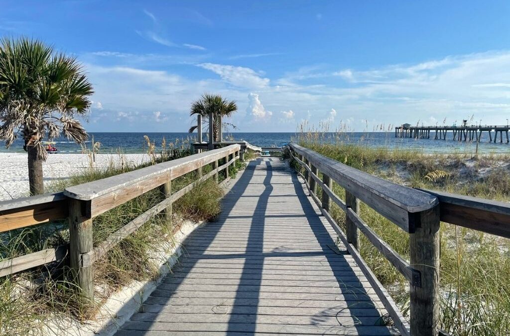 The Boardwalk Okaloosa Island is a great place to visit for the beach, shopping, and pier