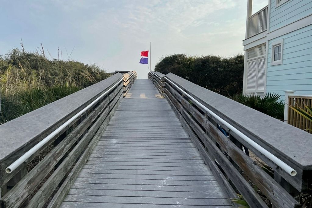 Van Ness Butler Beach is a beautiful beach access on the border of Seaside and Watercolor