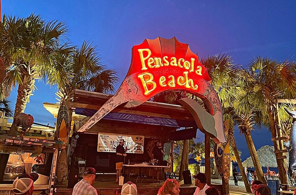 Pensacola Beach has some amazing waterfront restaurants to try!