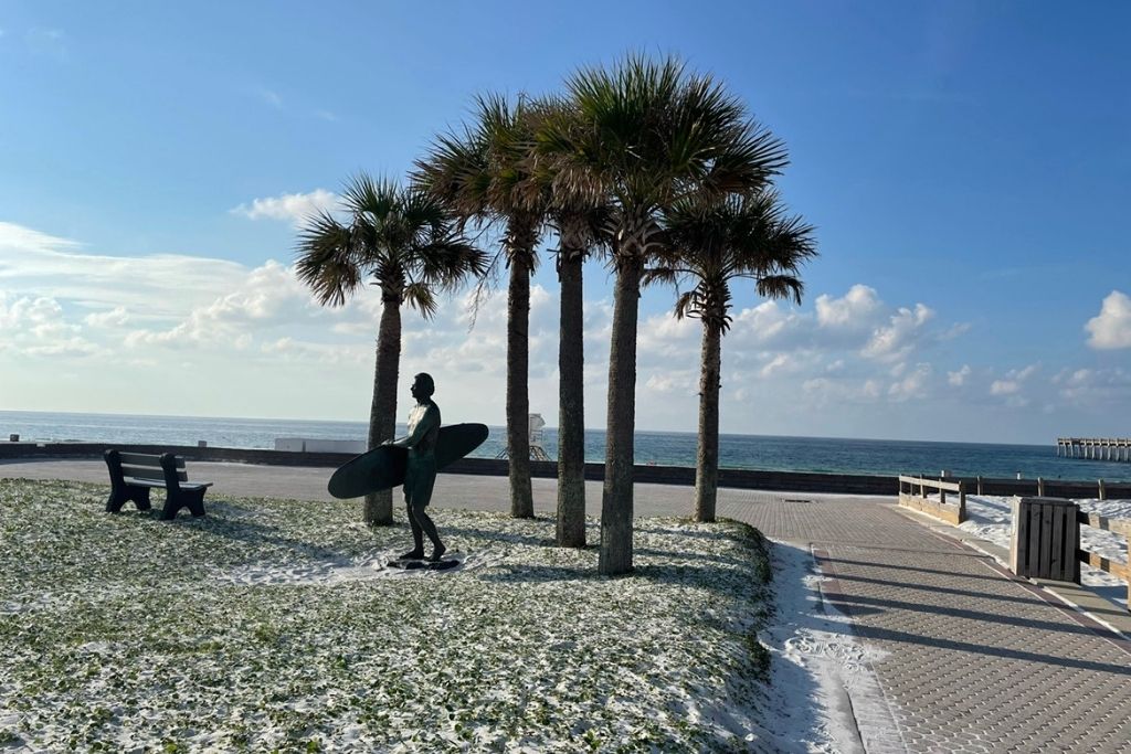 The Pensacola Beach Boardwalk and beaches are a must-visit when you're in Navarre Beach!