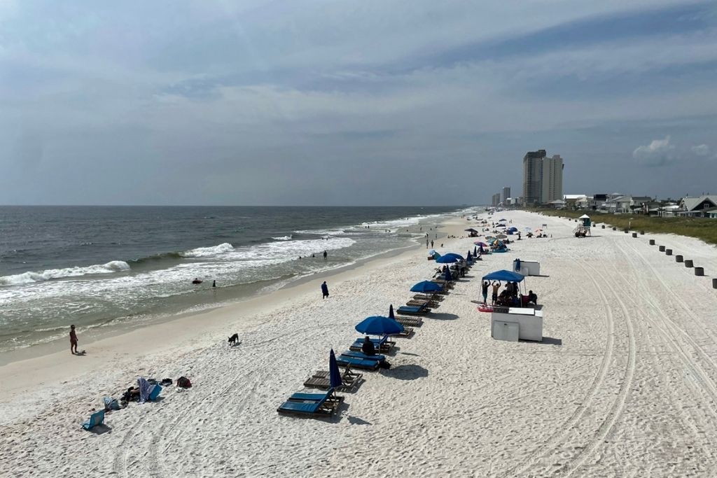 Right across the street from Pier Park are the beautiful Panama City Beach beaches!