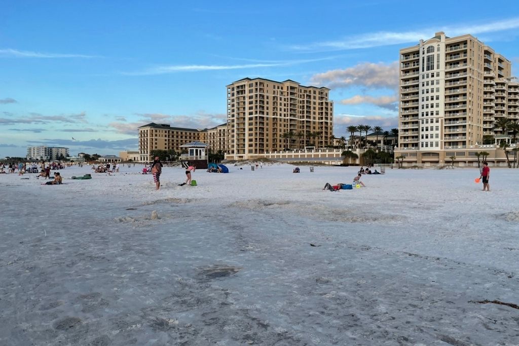 Clearwater Beach has some of the best beaches in the Tampa, Florida area!