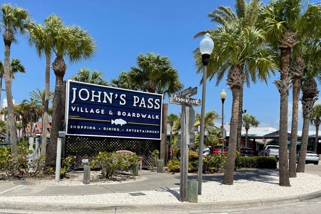 John's Pass is a top attraction in Madeira Beach with restaurants, shops, and plenty to do on the water