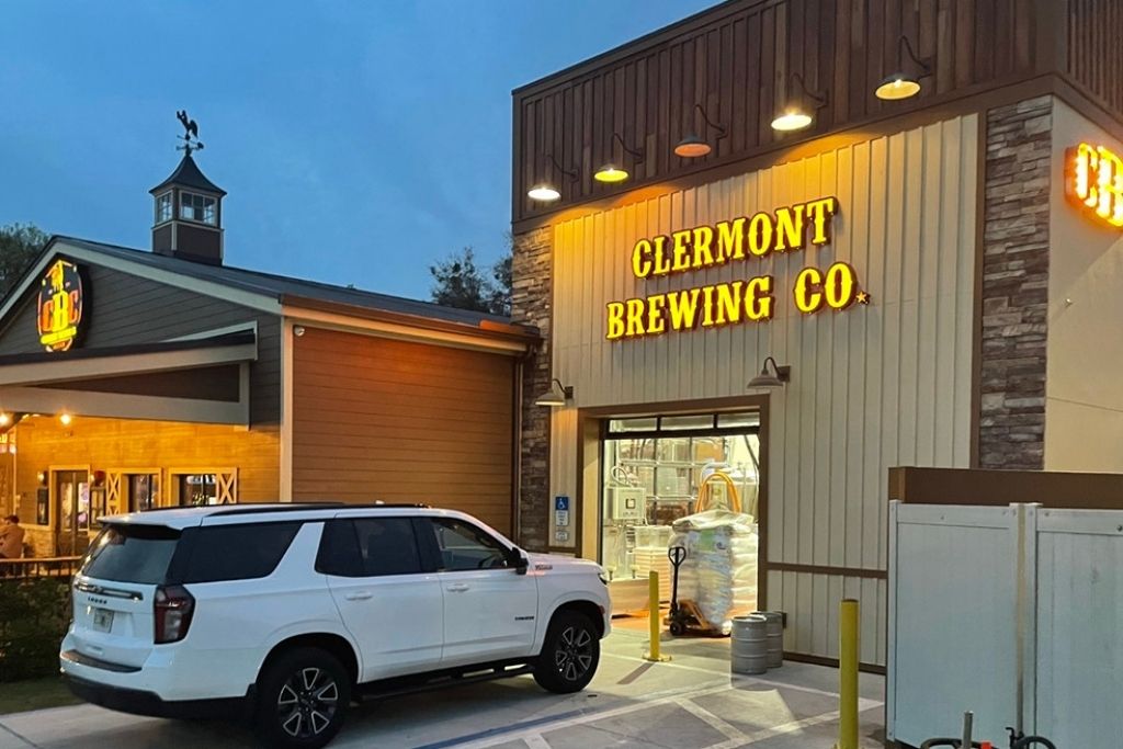 The Clermont Brewing Company is one of the highlights of a fun downtown area in Clermont