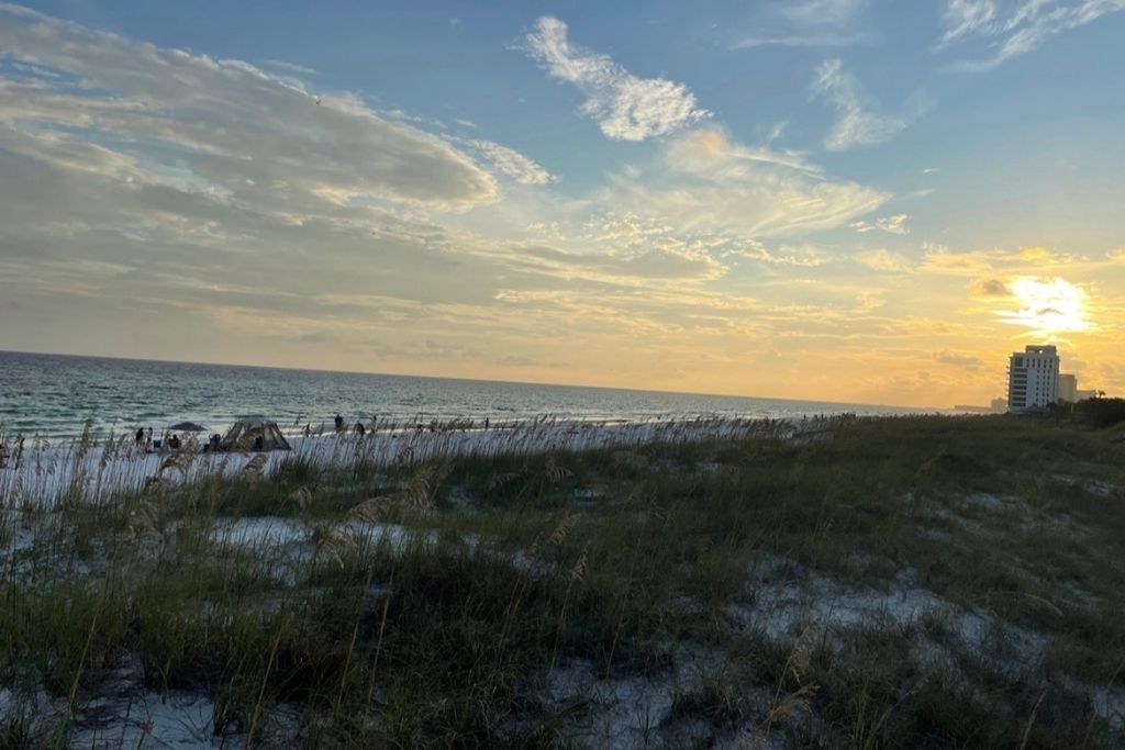 Henderson Beach State Park is one of the best beaches to witness a Florida sunset