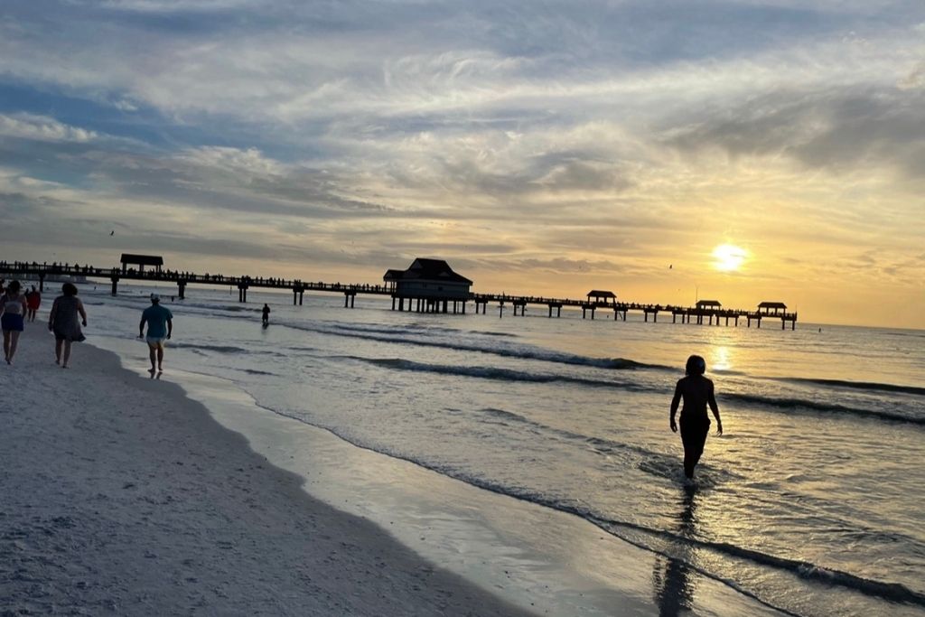 Pier 60 in Clearwater Beach is a memorable spot to catch a Florida sunset