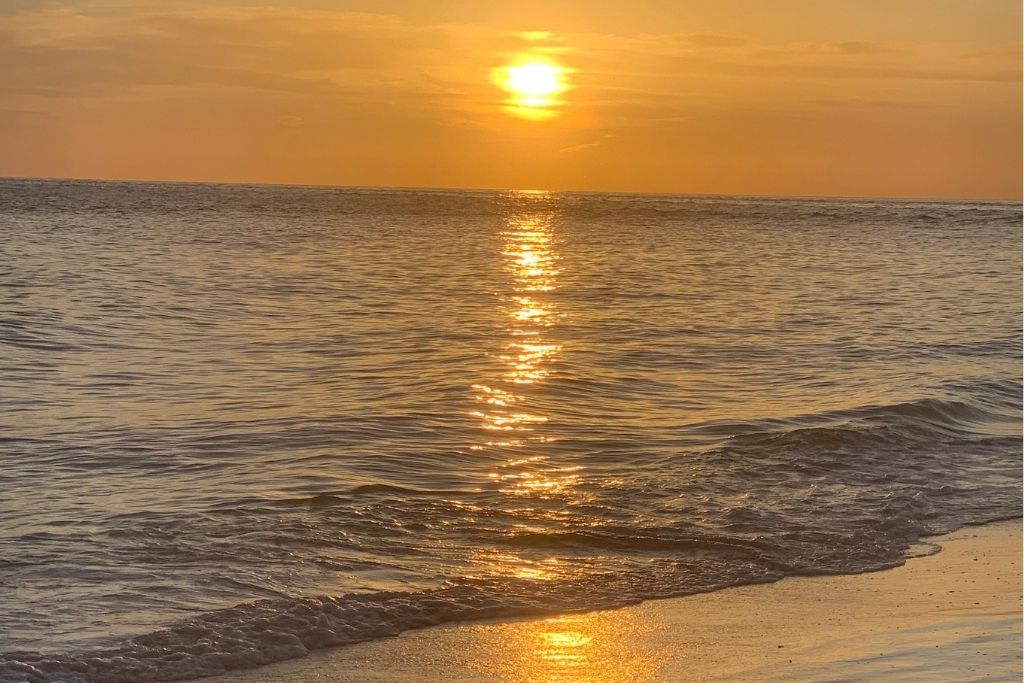 Bean Point is at the northern tip of Anna Maria Island and one of the best places to see a sunset in Florida