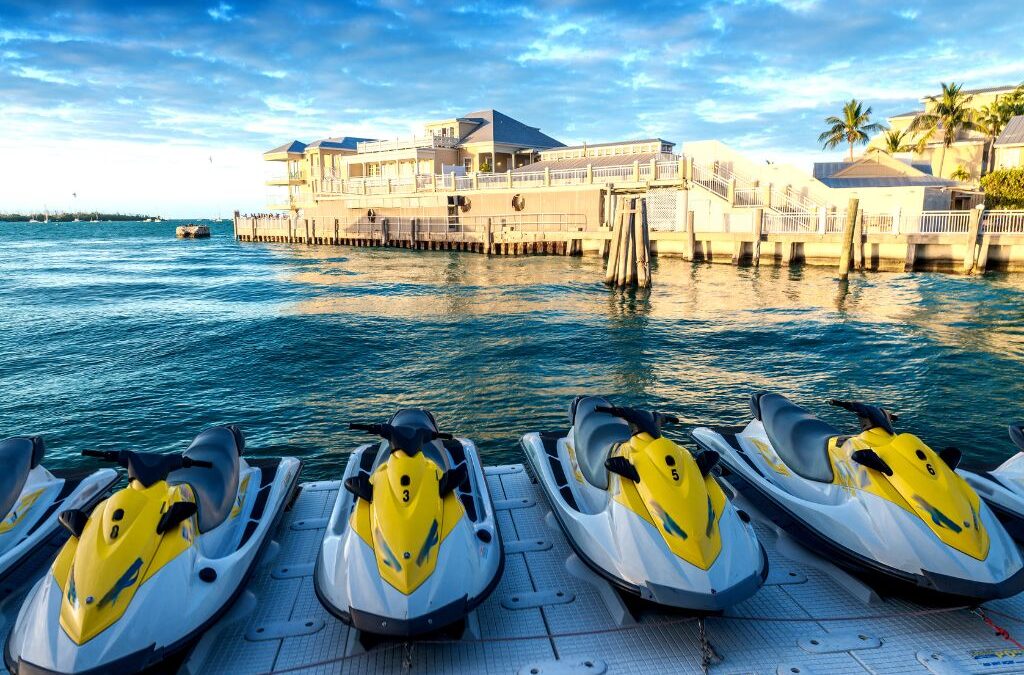 Renting Jet skis is one of the most fun things to do and there's so much to explore in Key West