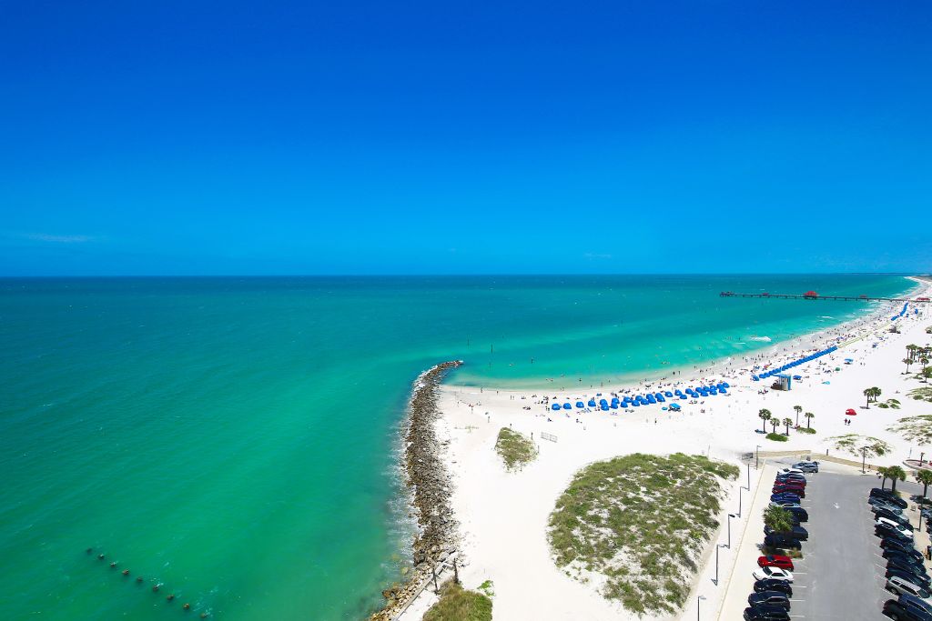 For a highly recommended activity above the water, check out a helicopter tour in Clearwater Beach