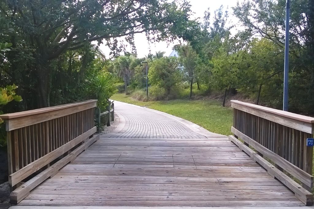 If you're looking for a relaxing stroll, Peanut Island is a great option!