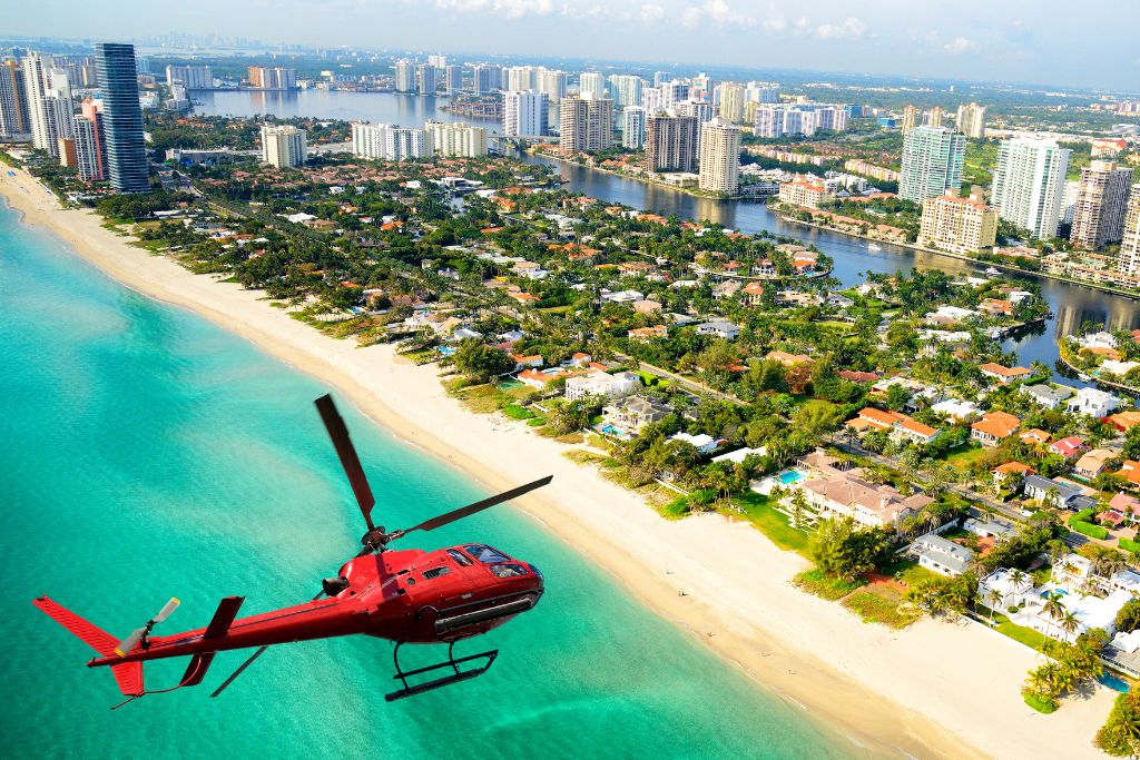 There's no better way to see exhilarating ocean views of Fort Lauderdale and Miami than from the air!