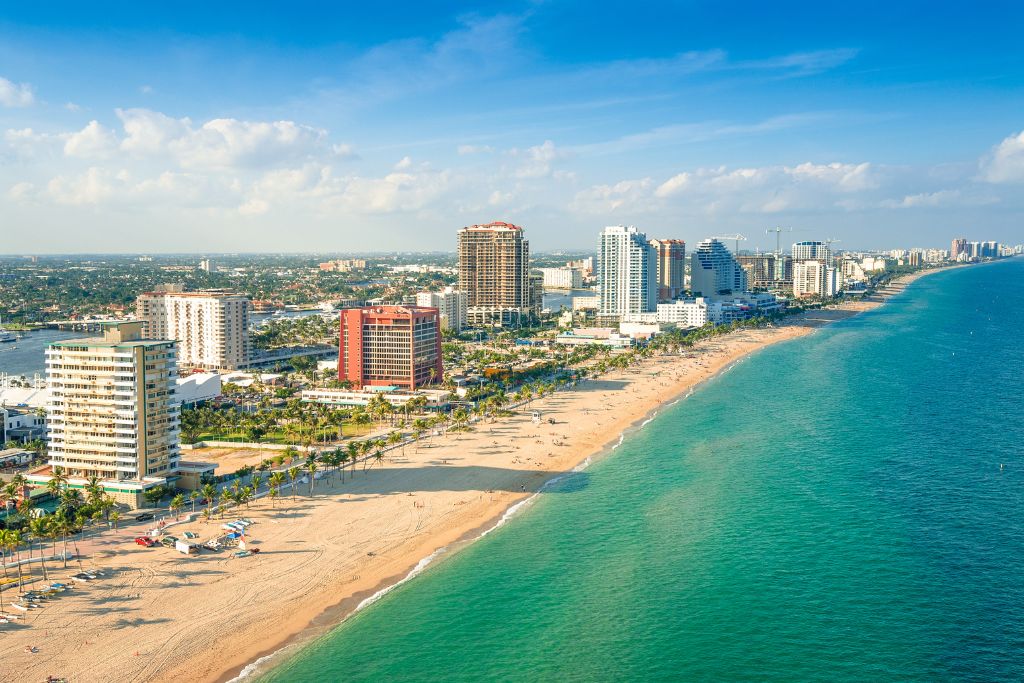 Fort Lauderdale has some of the best beaches on the Atlantic Coast and they're perfect for water sports like jet skiing!