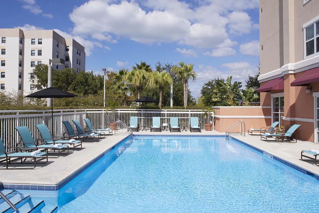 Another great lodging option in downtown Clearwater is the Residence Inn.  This mid-range hotel is within easy access to the beach and the city center.