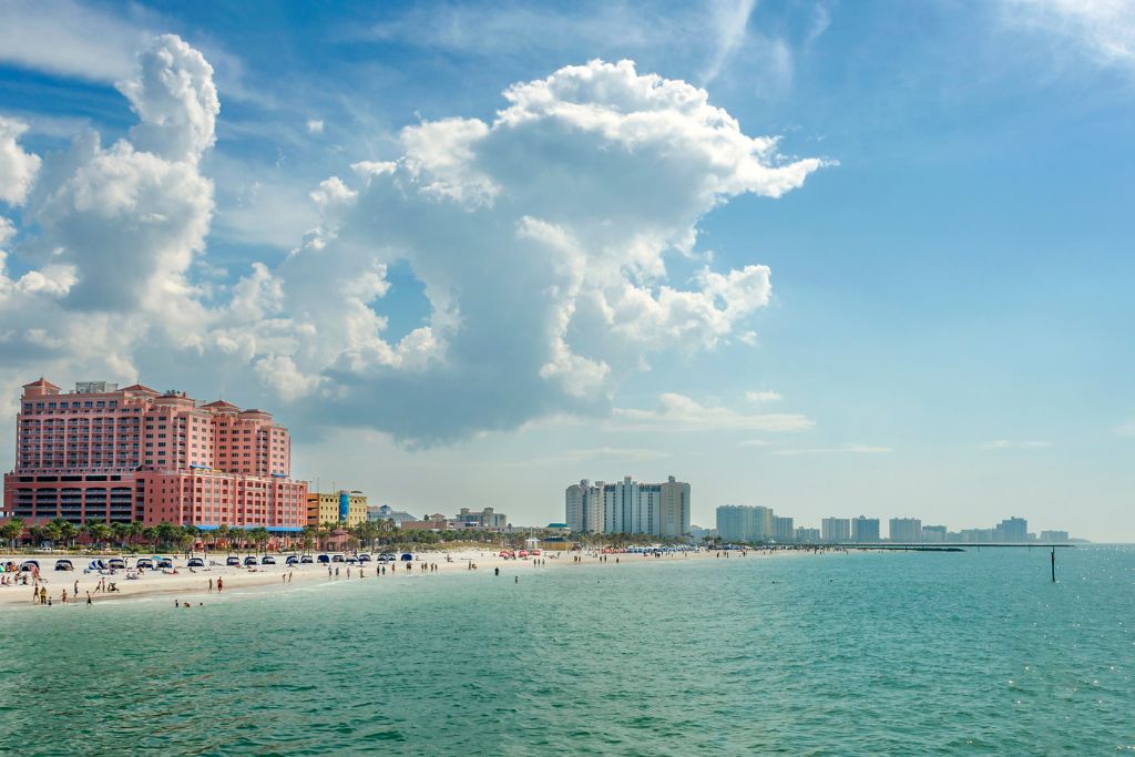 Clearwater Beach is one of the best places to stay in Florida