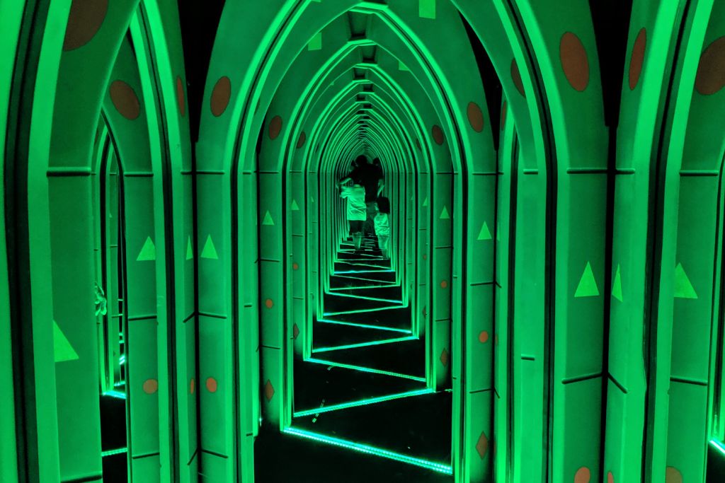 If you’re young at heart or have rambunctious kids in tow, the Emerald Coast Mirror Maze should definitely be on your list of best things to do in PCB! 