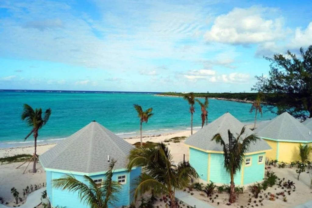 Paradise Bay Bahamas bed and breakfast is located on Paradise Bay Beach, offering stunning ocean views. 