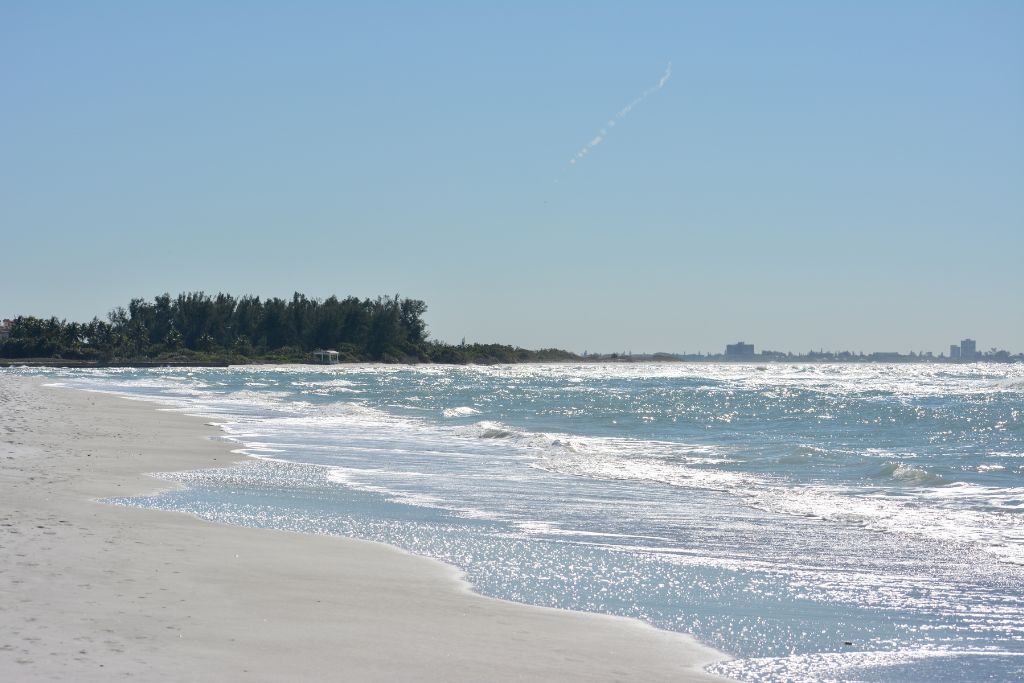 This beautiful location on the Gulf of Mexico is undeveloped and allows visitors and locals to enjoy the natural beauty without being interrupted by huge crowds.