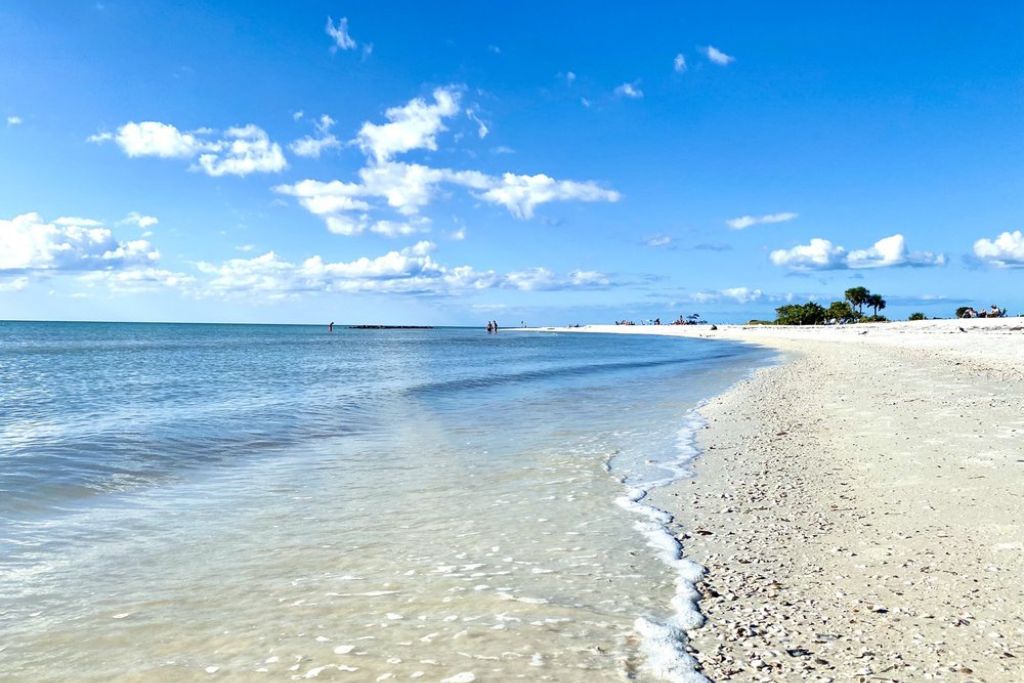 Located nearby Clearwater Beach and St. Pete Beach, Hog Island, aka Honeymoon Island, is one of the most romantic beaches in Florida for couples.