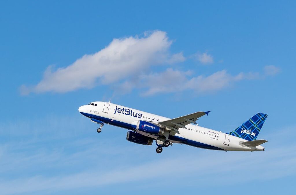 JetBlue is one of the biggest airline operators in the U.S.A. and is based out of John F. Kennedy International Airport in New York City. 