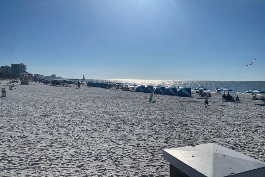 Clearwater is one of the best beaches in Florida to visit in March!