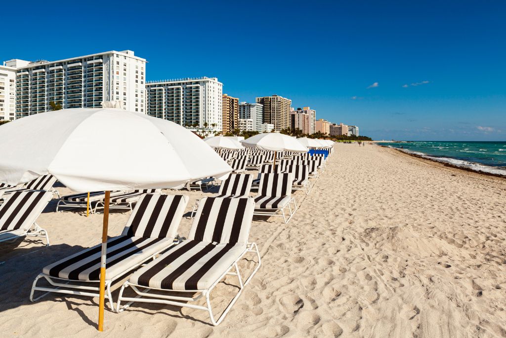 One of the main draws to Florida is the beaches, and Tampa and Miami both have great ones to visit.