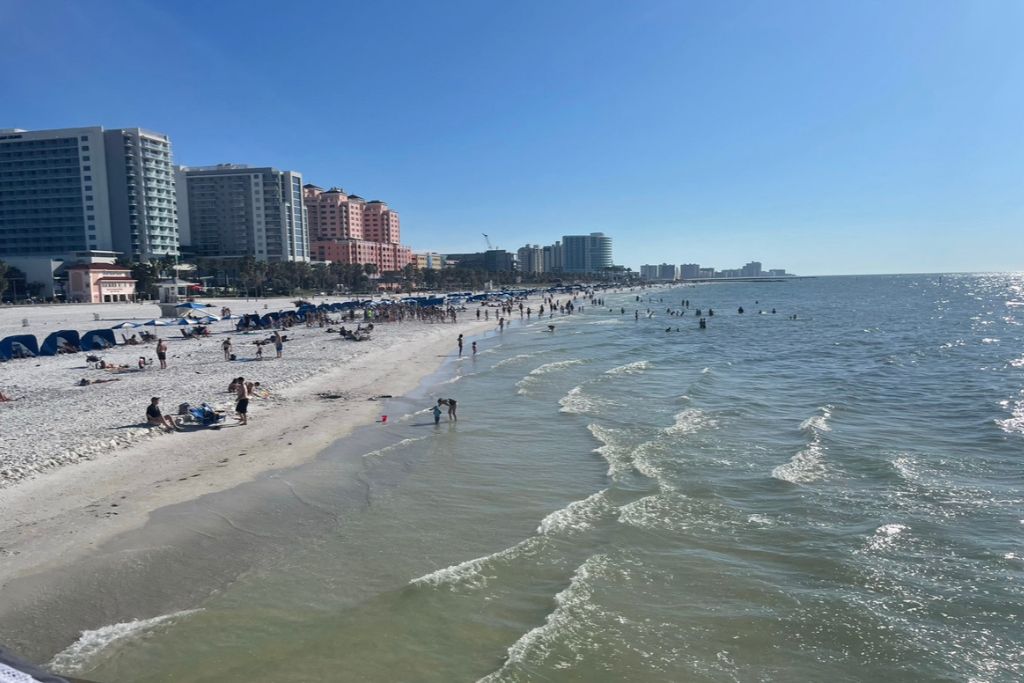 Clearwater Beach is one of the most beautiful beaches in the entire U.S