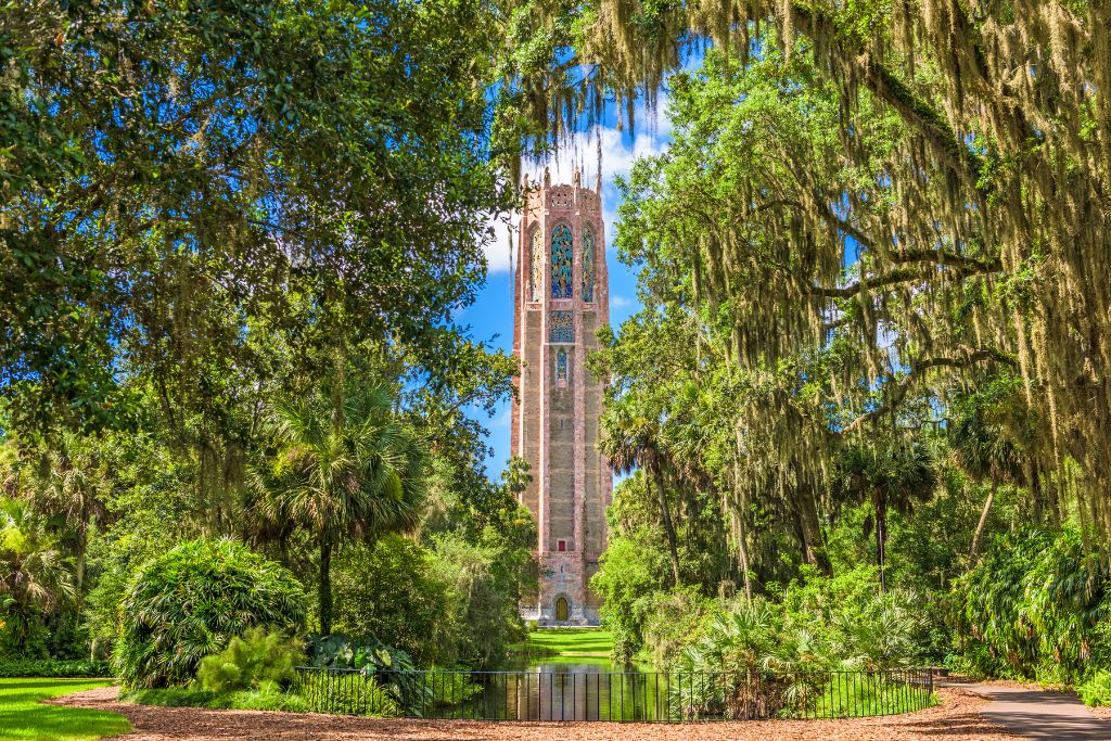 One of Florida's first attractions and best hidden gems are the Bok Tower Gardens.