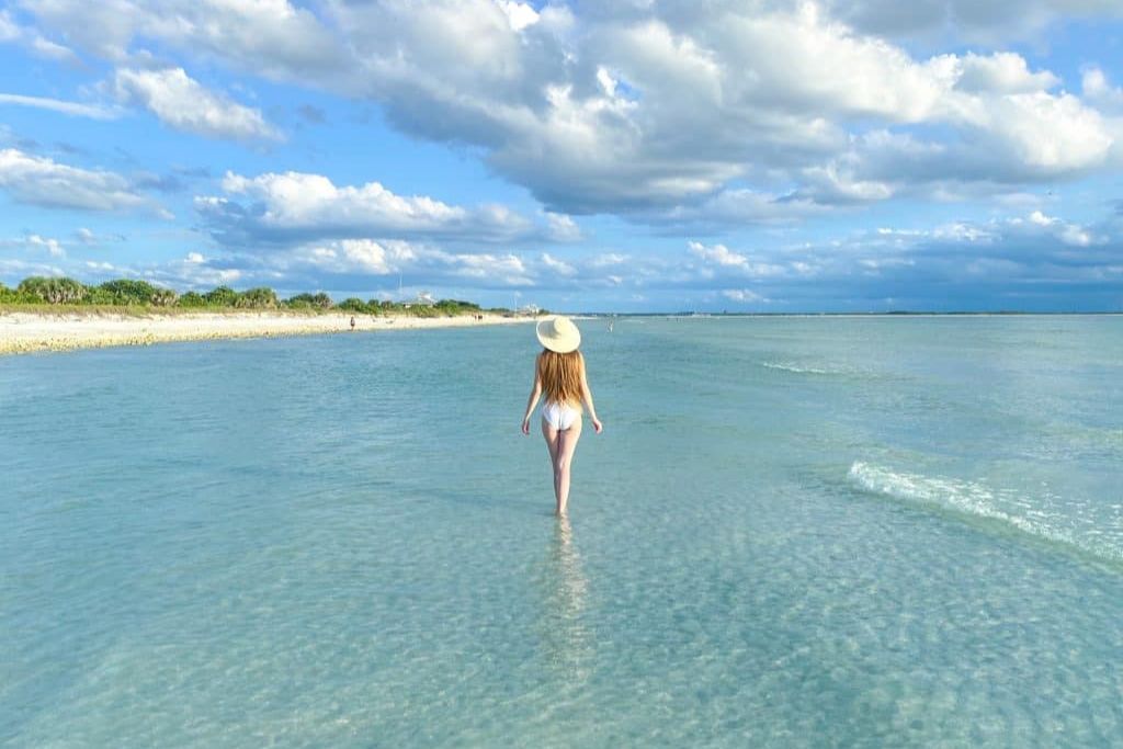 Home to one of the best beaches in Florida for Spring Break, Honeymoon Island is a total hidden gem that is a barrier island off the coast of Palm Harbor.