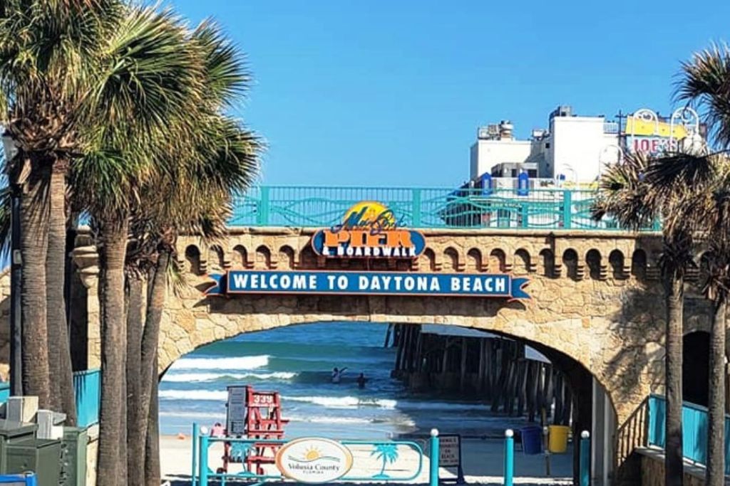 Daytona Beach of Central Florida is regarded as the most popular Spring Break destination.