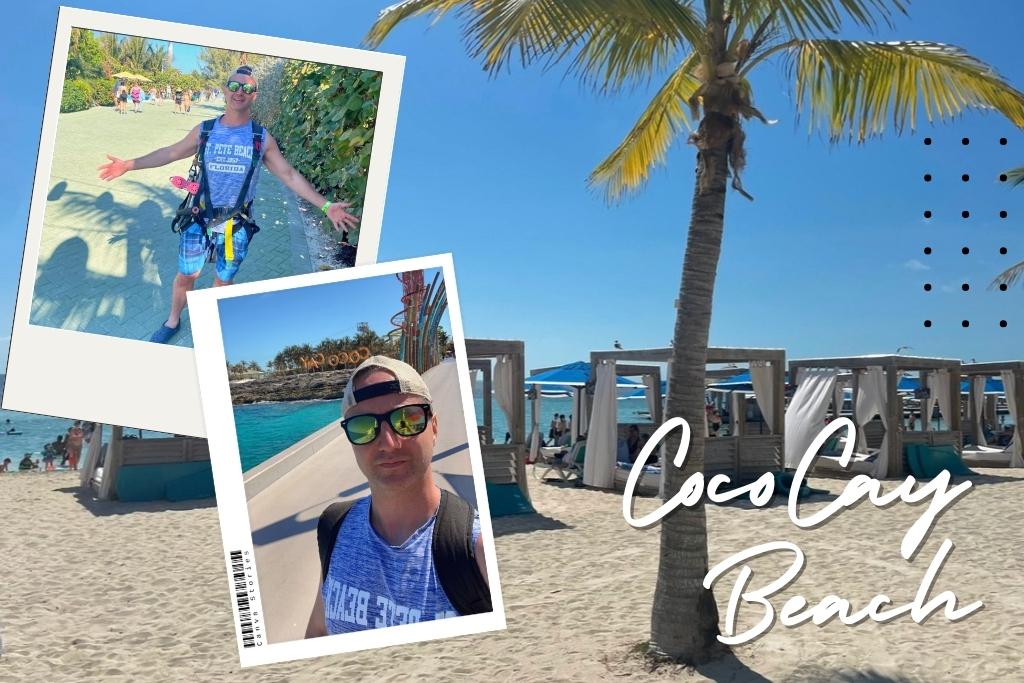 A visit to CocoCay Beach in the Bahamas is an unforgettable experience that offers endless fun and adventure.