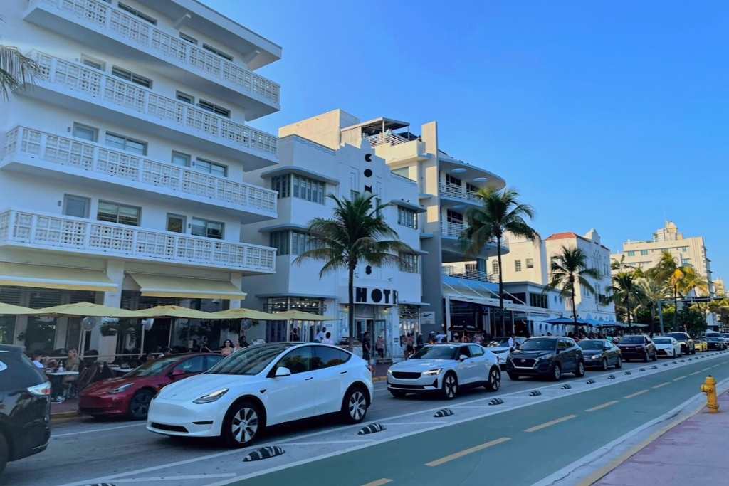 Ocean Drive is one of South Beach Miami's most legendary streets