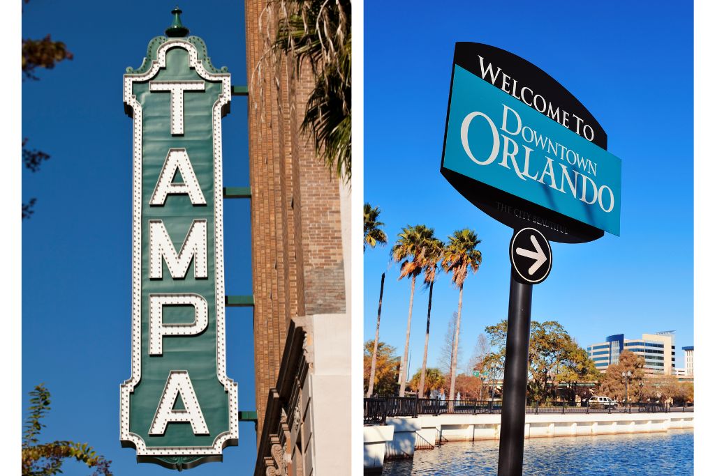 With Tampa's crime rate being around 21 out of 1,000, and Orlando's being around 44 per 1,000 residents, we can safely say that Tampa is safer than Orlando.