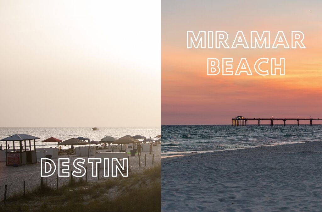 Destin vs Miramar Beach