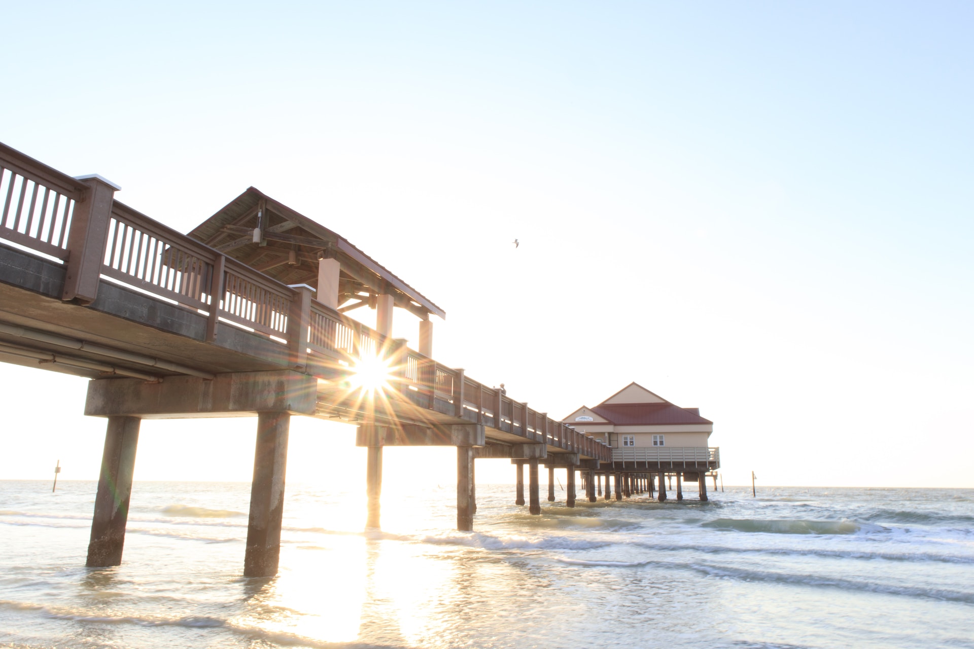 Pier 60 in Clearwater Beach is one of the prime attractions in the city.  The pier stretches about 1,080 feet into the ocean and is primarily known for its fishing but is home to plenty of other activities too.