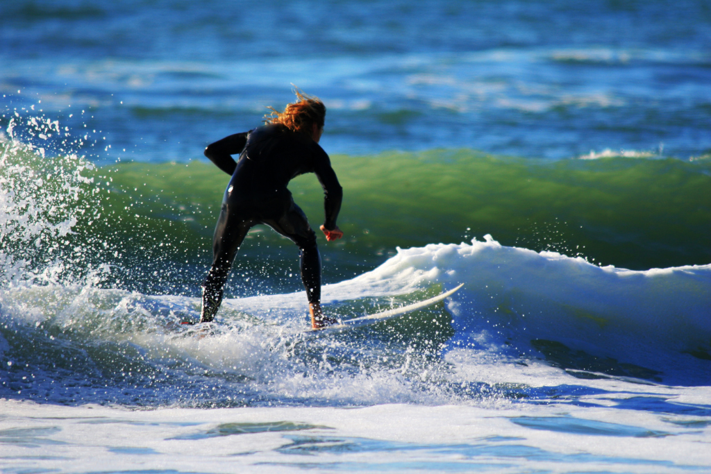 Man surfing in Anna Maria Island