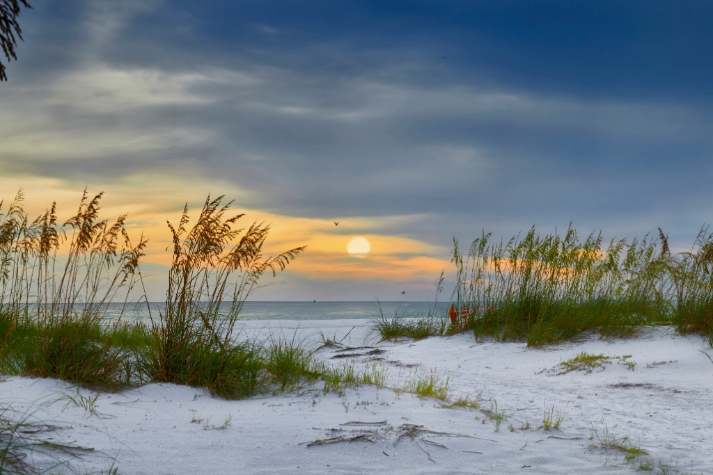 Manatee County Beach is also found on Anna Maria Island, which is well known for its beach coastline and bright blue waters.