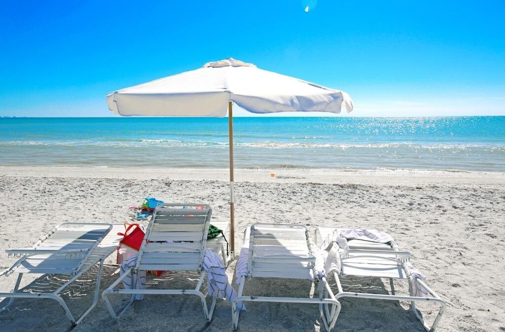 beach scene in the spectacular beaches near Tallahassee Florida