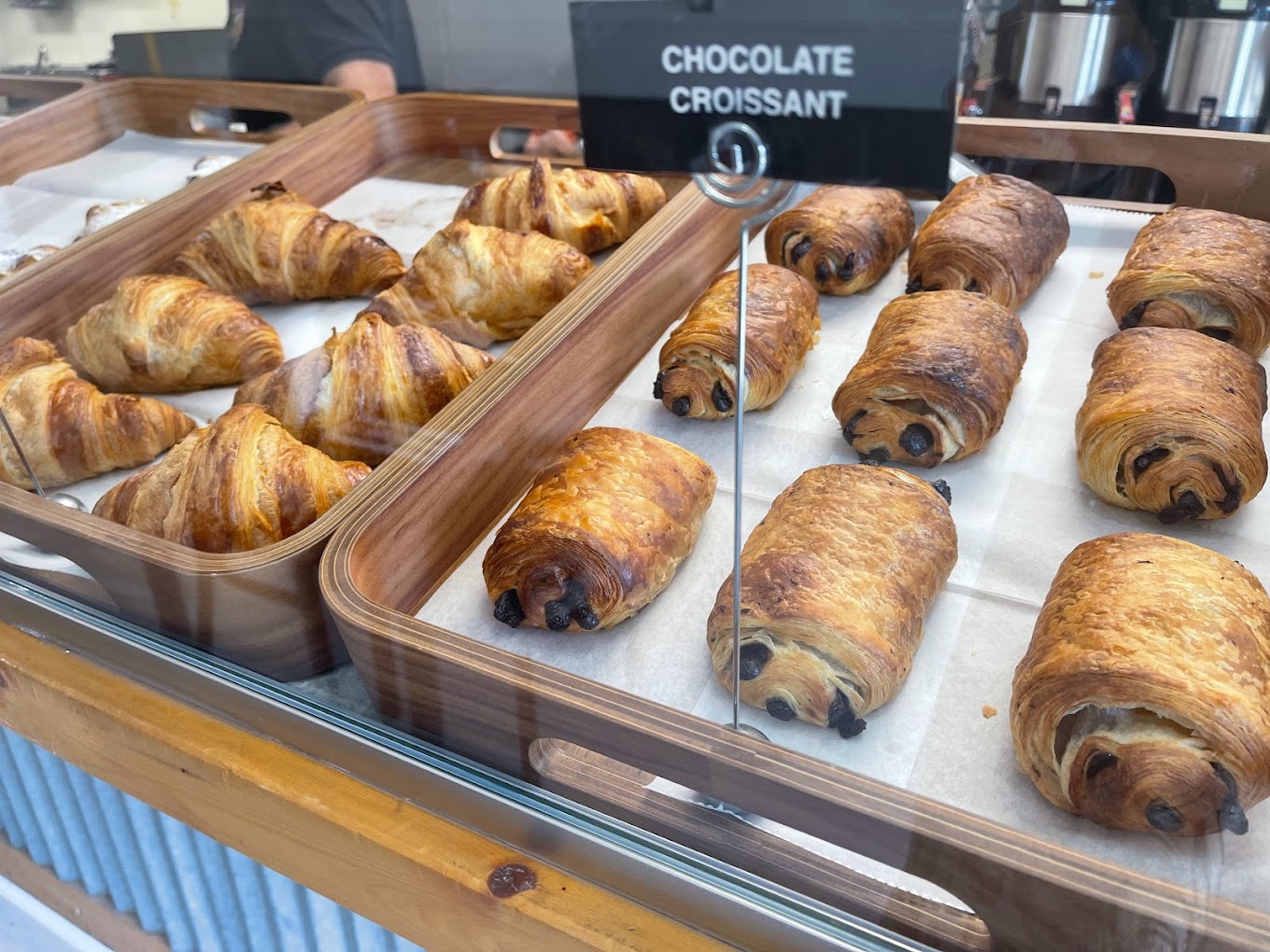 delicious croissants at Mademoiselle French Restaurant and Bakery